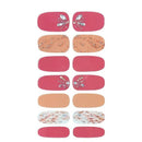 5 Sheets Nail Stickers Full Wraps Nail Polish Strips | Self-Adhesive Gel Nail Art Decals For Women Girls | 3D-Classic Style