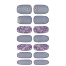 5 Sheets Nail Stickers Full Wraps Nail Polish Strips | Self-Adhesive Gel Nail Art Decals For Women Girls | 3D-Classic Style