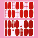 Nail Polish Strips Full Nail Wraps | Self Adhesive Nail Polish Stickers For Women | For Home DIY And Salon