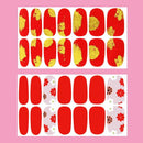 Nail Polish Strips Full Nail Wraps | Self Adhesive Nail Polish Stickers For Women | For Home DIY And Salon