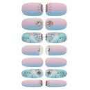 Trendy Full Nail Stickers | Ombre Full Wrap Nail Stickers | Self-Adhesive Nail Decals