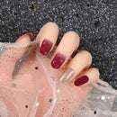 10 Sheets Full Nail Wraps Art Polish Stickers | Decal Strips Adhesive False Nail Design | Manicure Set With 1 Pcs Nail Buffers Files