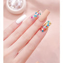 Korean Nail Glitter Flakes Round Nail Sequins For Nail Art Kit Nail's Glossy Decorations Tools Supplies Nail Salon Design Tools Kit