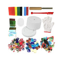 Microwave Kiln and DIY Fusing Glass Jewelry Set | Professional Simple Making DIY Jewelry Glass Fusing Tools Set