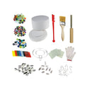 Professional Large Microwave Kiln Kit 14pcs Set For DIY Jewelry Glass Fusing Kiln