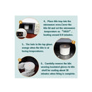 Hensom Large Professional Microwave Kiln Kit 10 Piece Set | Fusing Glass for Making DIY