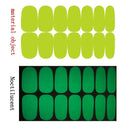 12 Sheets Glow In The Dark Full Wrap Nail Polish Strips Stickers | Luminous Fluorescent Bright Color Nail Decal Strips | Self-Adhesive Nail