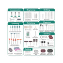 VIGRUE Rotary Tool Accessories Kit | 398PCS Rotary Tool Accessories Set | Grinding Polishing Drilling Cutting Kits