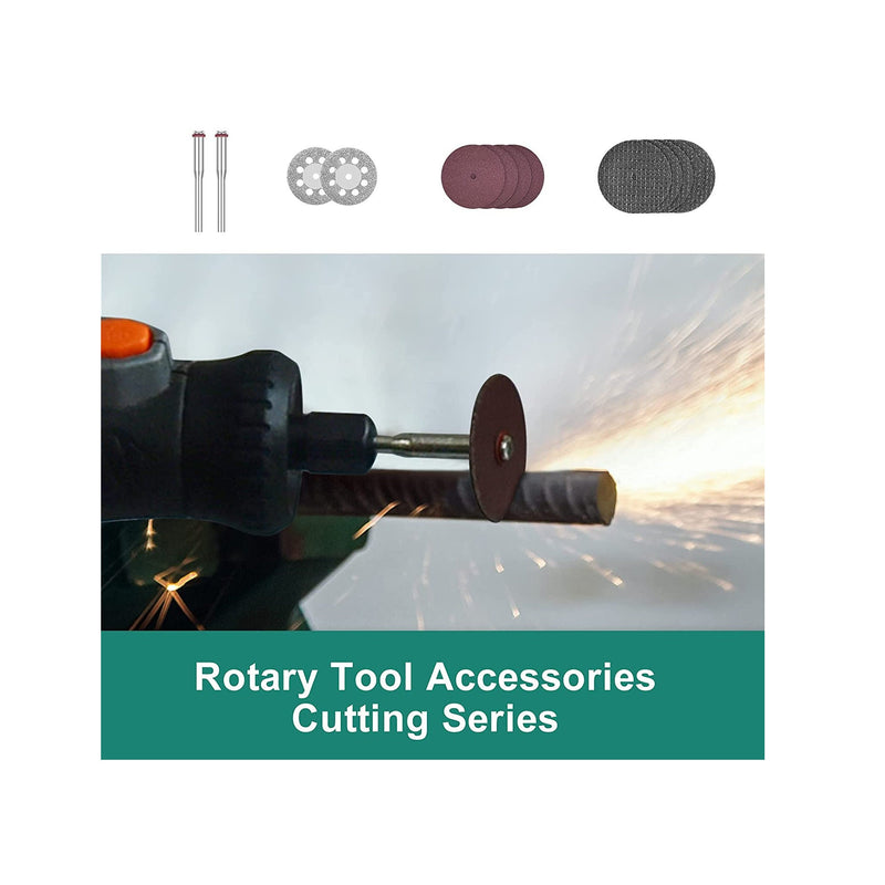 VIGRUE Rotary Tool Accessories Kit | 398PCS Rotary Tool Accessories Set | Grinding Polishing Drilling Cutting Kits