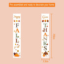 Fall Decor | Fall Decorations for Home | Happy Fall Y'all & Give Thanks Porch Banners | Thanksgiving Decorations