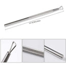 1 Pc Stainless Steel Cuticle Pusher Triangle Cuticle Peeler Scraper Remove Gel Nail Polish Nail Art Remover Tool