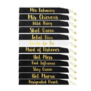 Bridal Sash | Bridesmaid From GEMICH | 12 Pack | Team Bridal Sash | Bachelorette Party Sash Set For Bridesmaids