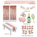 HIPEEWO Bachelorette Party Decorations | Bachelorette Party Decorations Including Photo Props | Table Runner