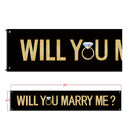 Banner | Large Marriage Valentine's Day Proposal | Engagement Backdrop Decorations 6Ft