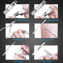 Manicure Set Nail Clippers Pedicure Kit | 18 Pieces Stainless Steel Manicure Kit Professional Grooming Kits | Nail Care Tools With Luxurious