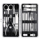 Manicure Set Nail Clippers Pedicure Kit | 18 Pieces Stainless Steel Manicure Kit Professional Grooming Kits | Nail Care Tools With Luxurious
