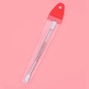 Stainless Steel Double-Headed Cuticle Pusher | Dead Skin Remover | Manicure Cleaner | Nail Tool