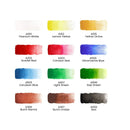 Watercolor Paint With Storage Box | Set of 12 Colors | 0.4 oz Tubes