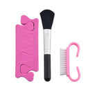Professional Nail Clipper Kit With Nail Clipper Nail Files Cuticle Pusher Nail Art Dust Remover Brush | Nail Art Tools For Manicure Makeup