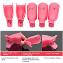 Gel Nail Polish Remover Tools Kit Include Nail Remove Clip | Cuticle Pusher | Cuticle Peeler | Nail File And Cotton Pad