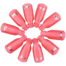 Gel Nail Polish Remover Tools Kit Include Nail Remove Clip | Cuticle Pusher | Cuticle Peeler | Nail File And Cotton Pad