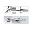 SAGUD Airbrush Kit Dual-Action Gravity Feed Air Brush Gun with 0.3mm and 1/3 oz.