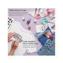 3D Fabric Paint | Set of 60 Colors | Permanent Paint in Fine-Tip Bottles | 1 oz