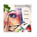 Oil Paint Set | Set of 24 Colors | 0.4 oz Tubes