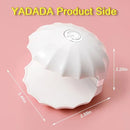 YADADA Mini Shell 18W Power Nail Lamp | UV LED Dual Light Source Glue Baking Machine | Used For Phototherapy Glue | Extension Glue