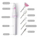 5-in-1 Electric Manicure Set Manicure Nail Drill File Grinder Grooming Kit Callus Remover Set | Nail Buffer And Polisher | Personal Manicure