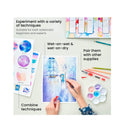 Watercolor Paint With Storage Box | Set of 60 | 0.4 oz Tubes