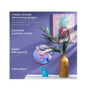 Metallic Acrylic Paint | Set of 8 | Color Vibrant Essentials | 4 oz Tubes