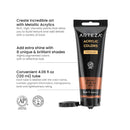 Metallic Acrylic Paint | Set of 8 | 4.06oz Tubes