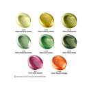 Metallic Acrylic Paint | Set of 8 | Color Floral Brilliance | 4 oz Tubes