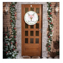 Blank Unfinished Wooden Circle Sign | Blank Round Hanging Decorative Wooden Plaque With Ropes For DIY Crafts | Door Hanger