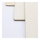 3-Pack Blank Wood Craft Signs | Unfinished Hanging Wood Board With Hole | DIY Door Wall Decoration