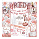 226 Piece Bachelorette Party Decorations Kit | Rose Gold Bachelorette Party Decorations