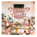 HXJDCL Bachelorette Party Decorations | Rose Gold Bachelorette Party Decorations Kit: Bride To Be Balloons