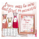 226 Piece Bachelorette Party Decorations Kit | Rose Gold Bachelorette Party Decorations