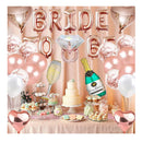 HXJDCL Bachelorette Party Decorations | Rose Gold Bachelorette Party Decorations Kit: Bride To Be Balloons