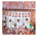 HXJDCL Bachelorette Party Decorations | Rose Gold Bachelorette Party Decorations Kit: Bride To Be Balloons