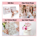 226 Piece Bachelorette Party Decorations Kit | Rose Gold Bachelorette Party Decorations