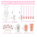HYOWCHI Bachelorette Party Favors | Hen Party Bachelorette Party Decoration Supplies Include Bride Sash