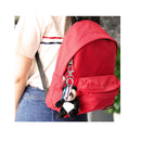 Mini Crochet Hooks with Keychain and Swivel Hooks Aluminum Knitting Needles Tool Suitable