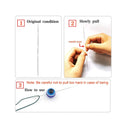 30 Pieces Beading Needles | Set 5 Size 10 Pieces Big Eye Needles and 20 Pieces Long Straight Needles with Bottle