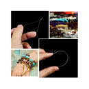 30 Pieces Beading Needles | Set 5 Size 10 Pieces Big Eye Needles and 20 Pieces Long Straight Needles with Bottle