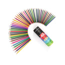 Watercolor Pencils Set of 48 | Triangular-Shaped Colored Pencils