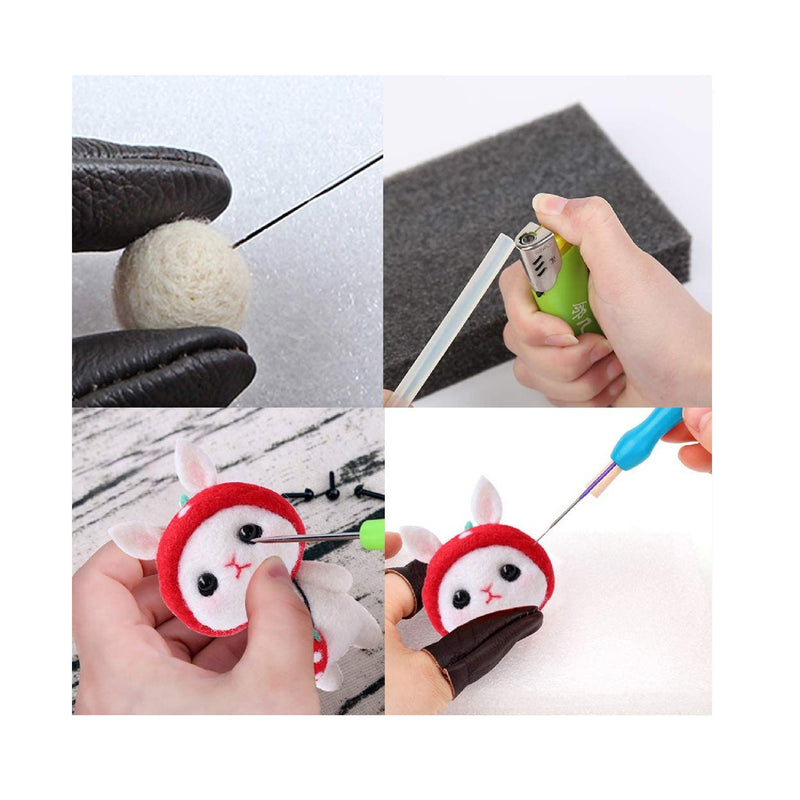 1 Set Animal Needle Felting Kit | Wool Needle Felting Beginner Kits with Instructions