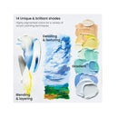 Acrylic Paint | Set 14 Colors | Tubes With Storage Box | 4.06 oz