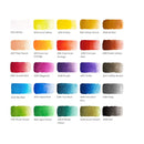 Kids Premium Watercolor Paint Set | 25 Vibrant Color Cakes | Includes Paint Brush (Set of 25)